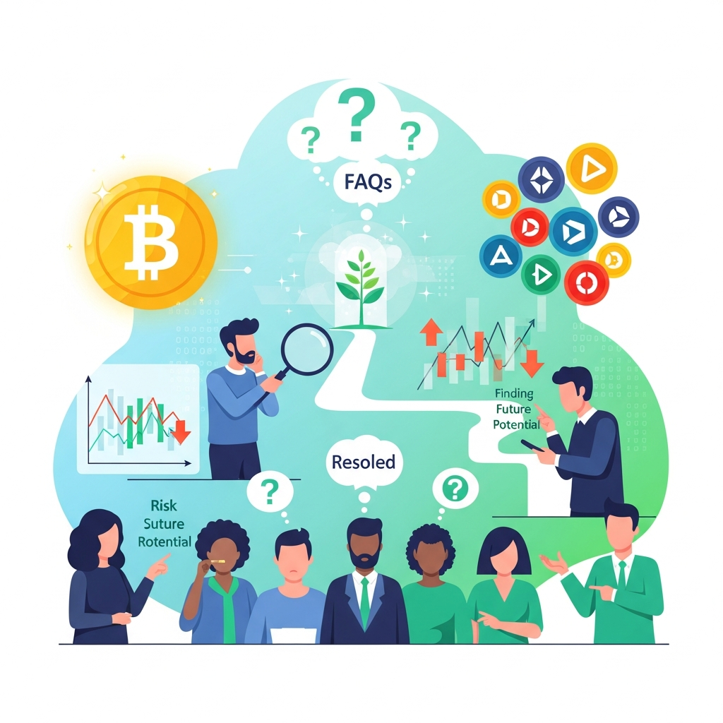 仮想通貨ランキングに関するよくある質問(FAQ)