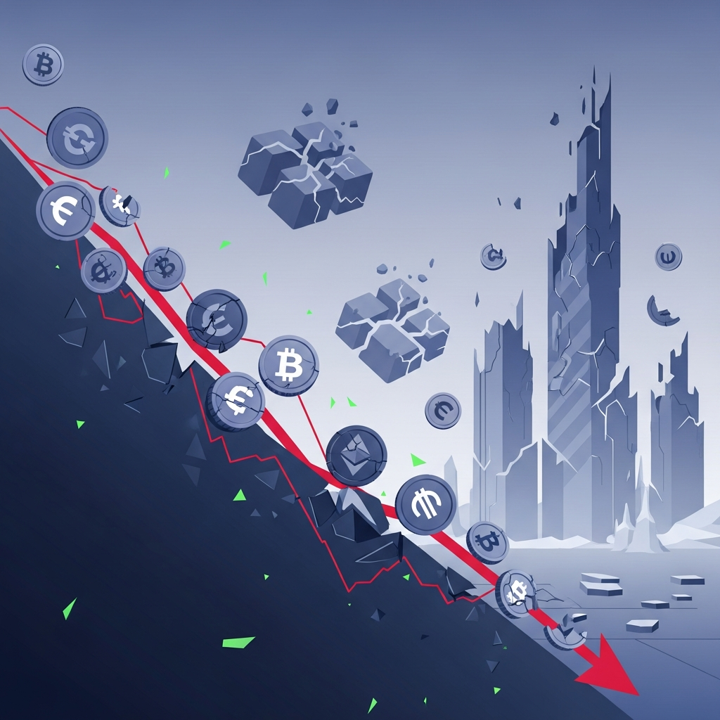 【最新版】仮想通貨暴落の歴史と主な事例