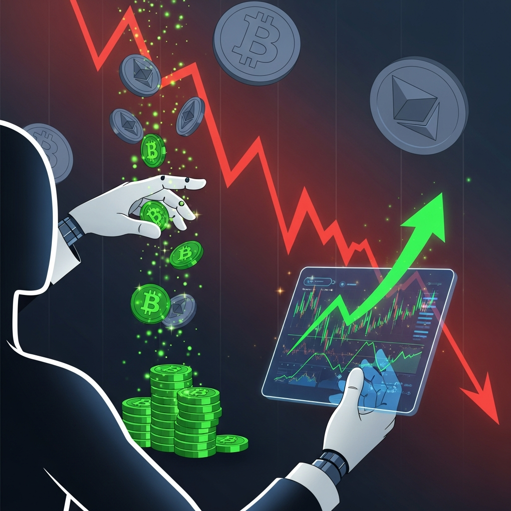 仮想通貨暴落時でも利益を狙う方法と買い時