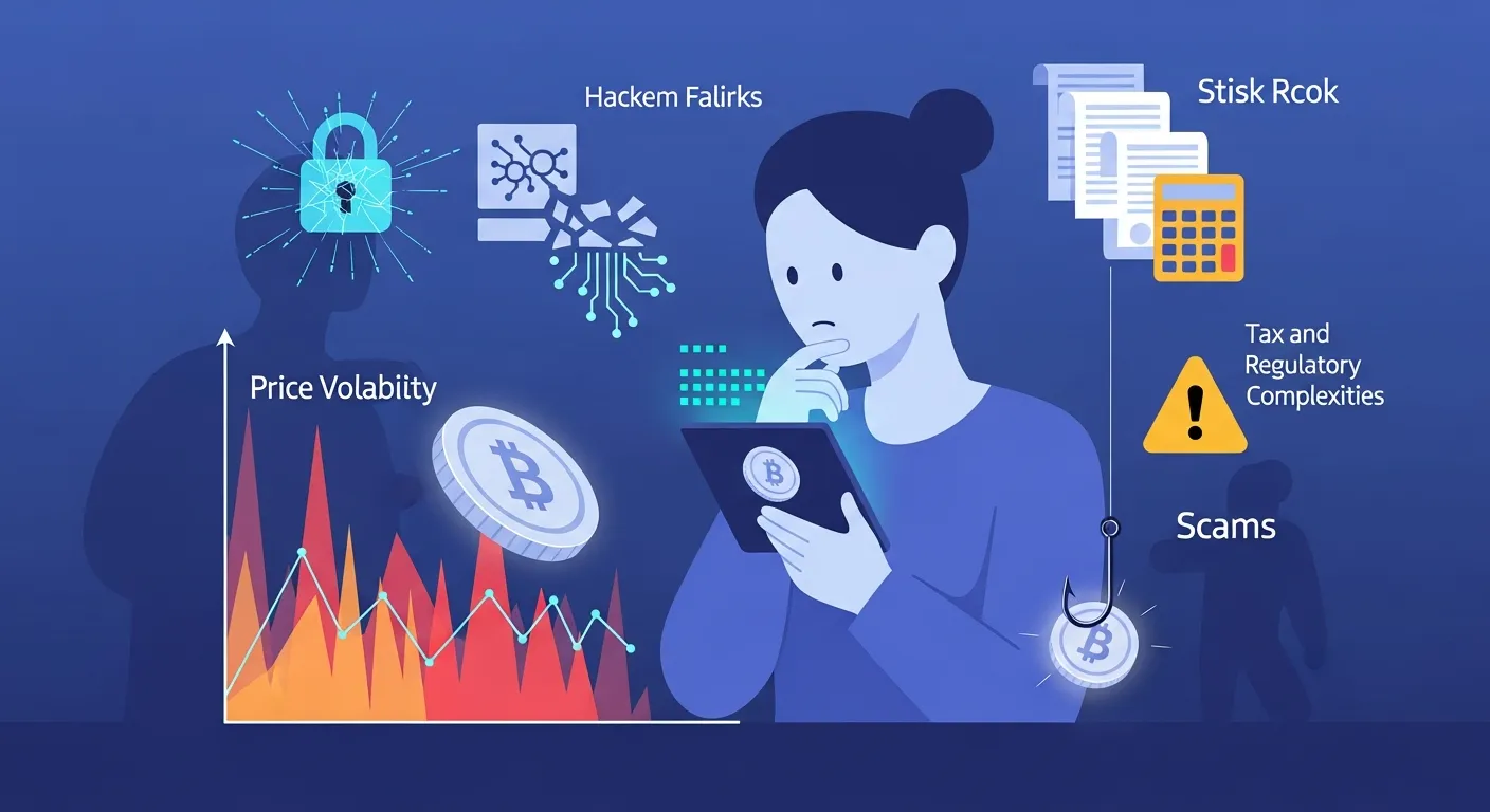 仮想通貨を始める上で知っておきたい注意点とリスク