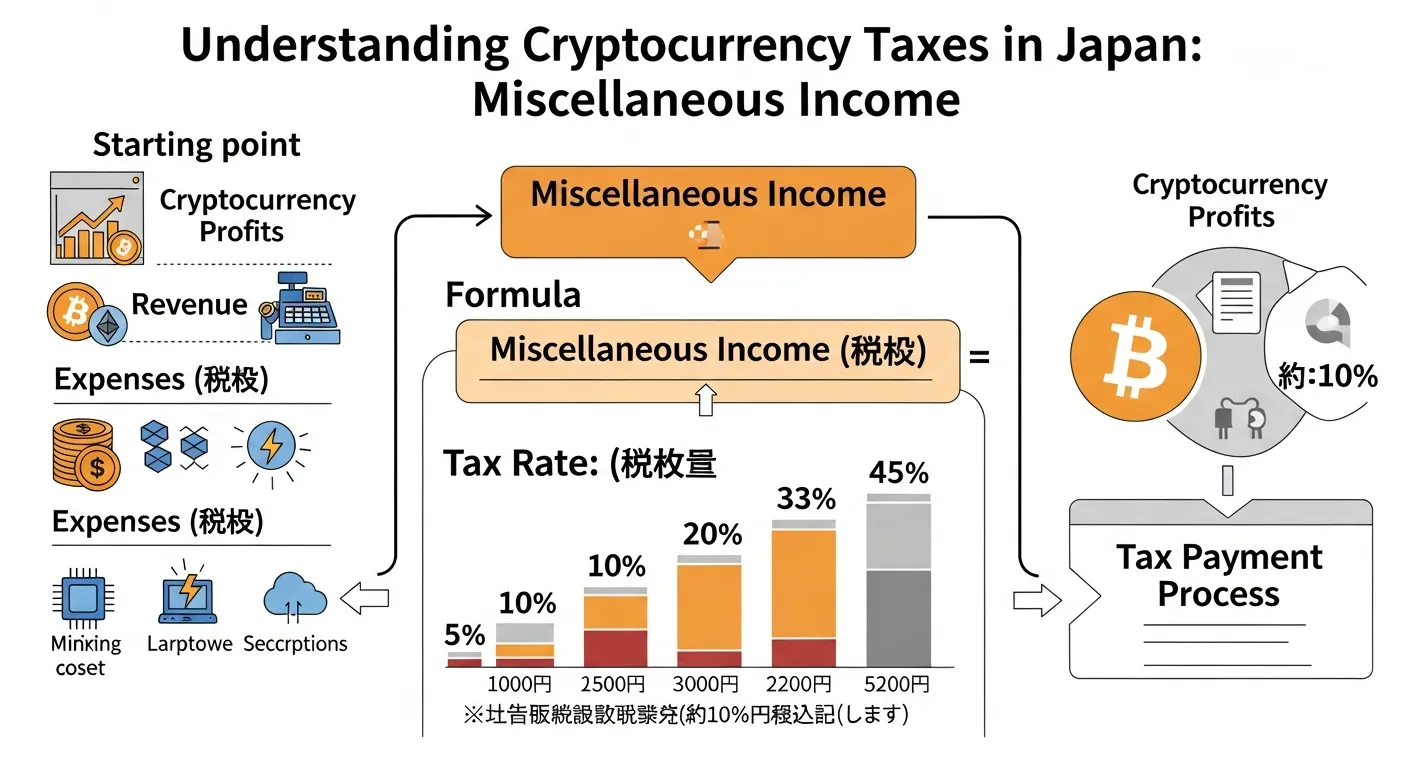 仮想通貨 少額投資 コツ 安全性の仮想通貨の税金と確定申告の注意点に関するイメージ